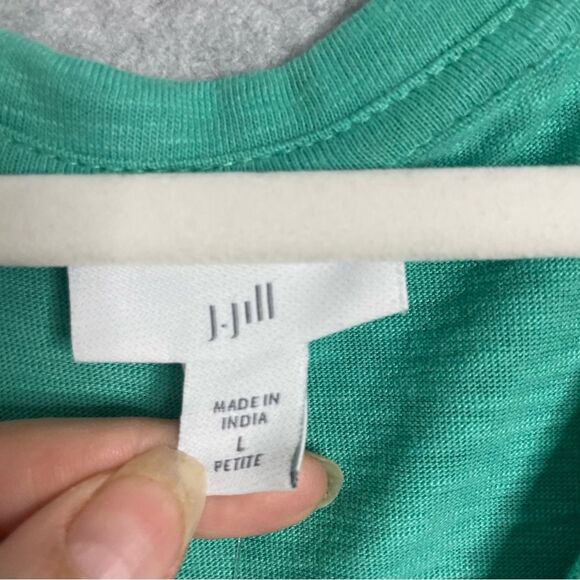 NWT J. Jill Cotton Tencel Summer Sleeveless Beach Dress Cover Up sz. LP #AP - Picture 6 of 12